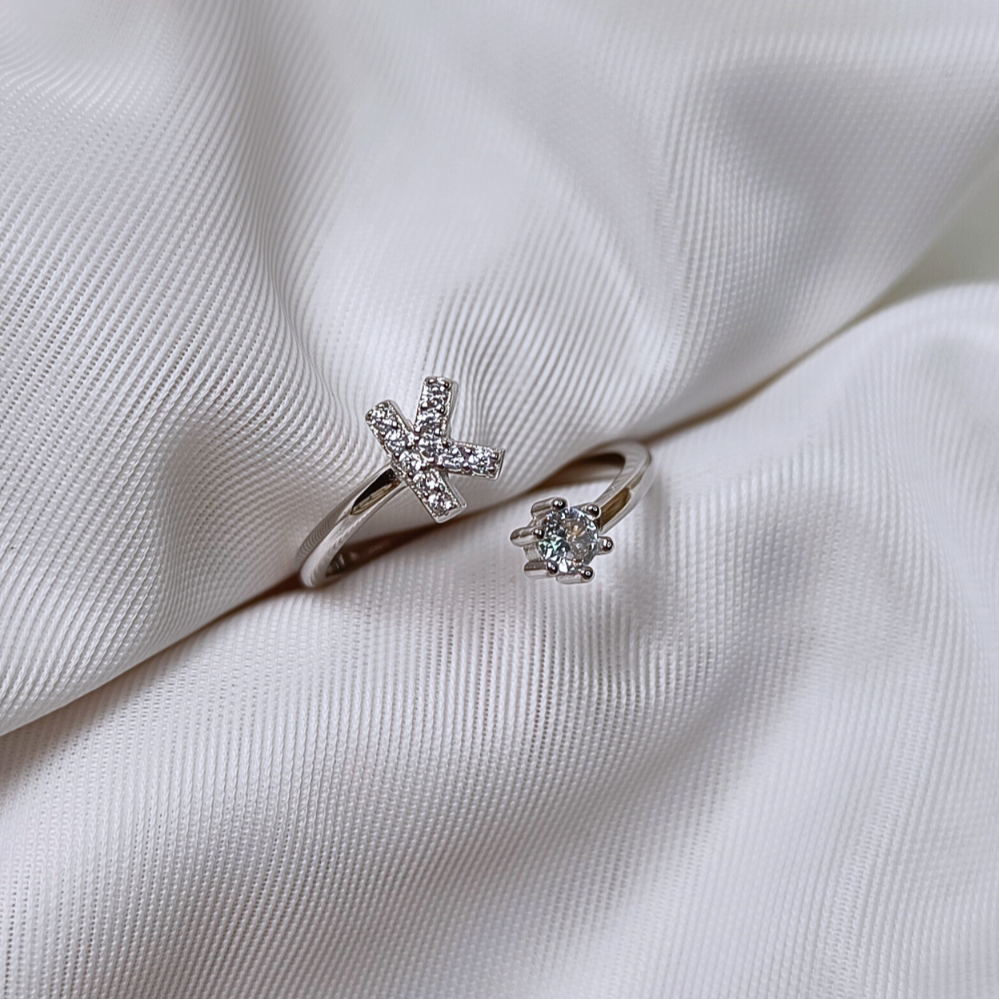 Initial Rings - Armona jewelry