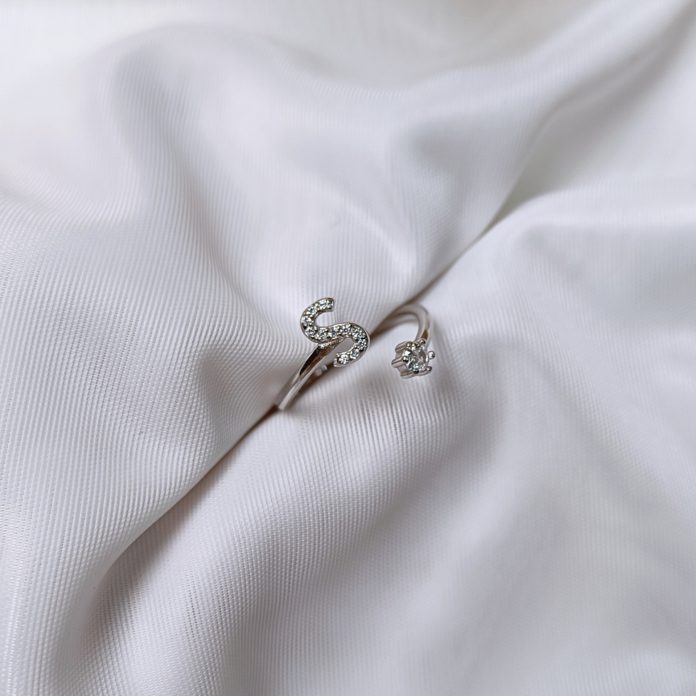Initial Rings - Armona jewelry